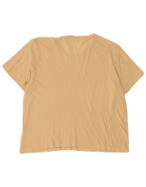 Zara Γυναικείο T-Shirt Top UK 16 Large Beige