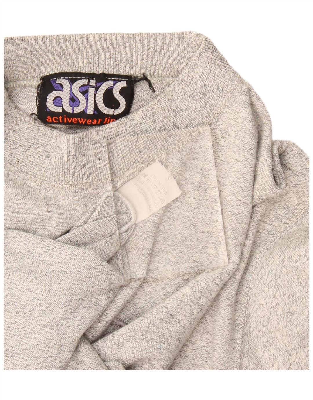 Ανδρικό T-Shirt Asics Top Βαμβακερό με μεσαίο γκρι φλιτζάνι