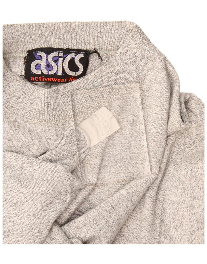 Ανδρικό T-Shirt Asics Top Βαμβακερό με μεσαίο γκρι φλιτζάνι
