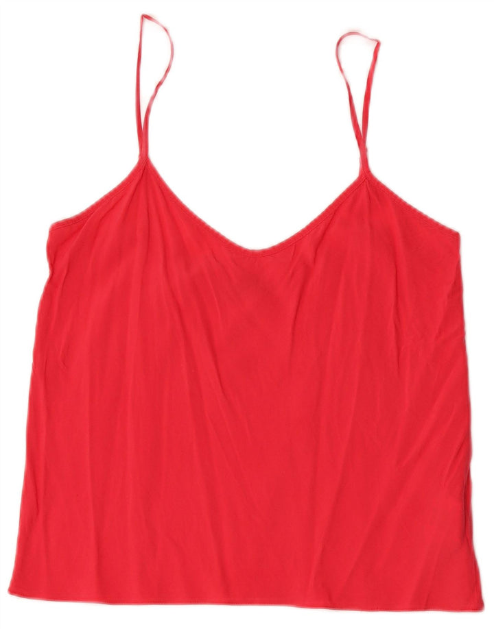Max & Co. Γυναικεία Cami Top UK 10 Small Red Viscose