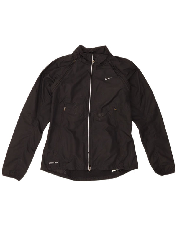 Γυναικεία φόρμα Nike Storm-Fit Top Jacket UK 12 Μεσαίο μαύρο πολυεστέρα