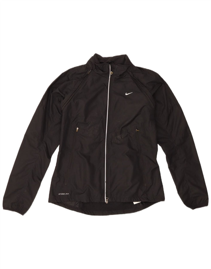 Γυναικεία φόρμα Nike Storm-Fit Top Jacket UK 12 Μεσαίο μαύρο πολυεστέρα