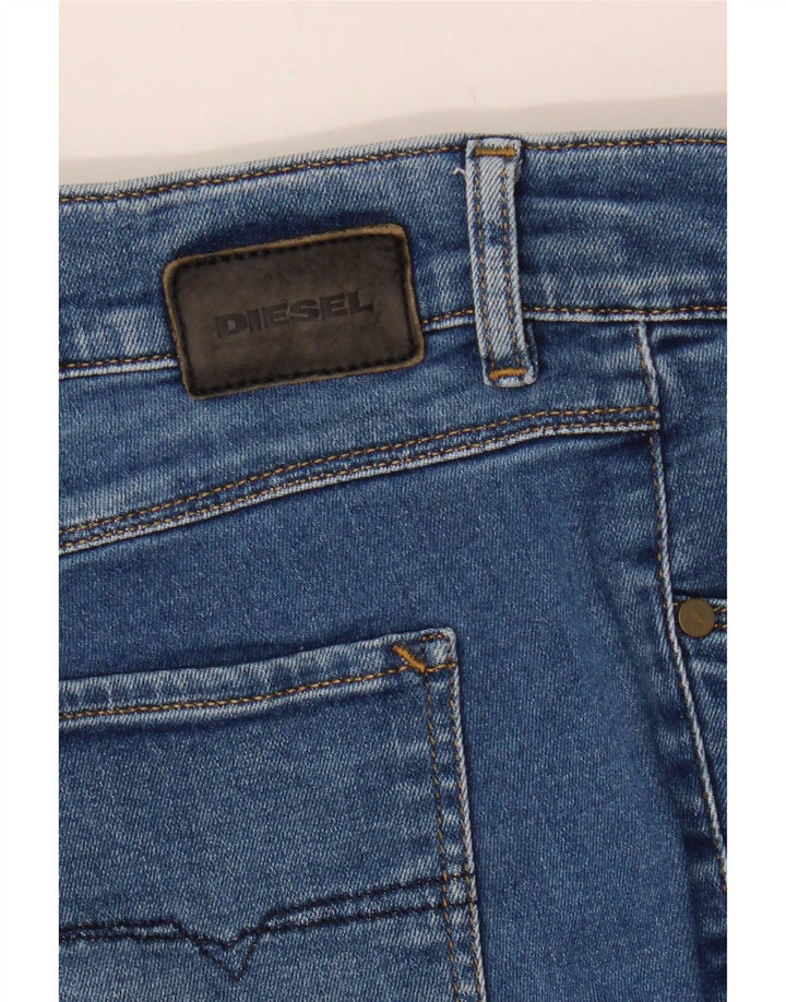 Diesel Γυναικείο Sandy Regular Slim Straight Jeans W28 L29 Μπλε βαμβακερό