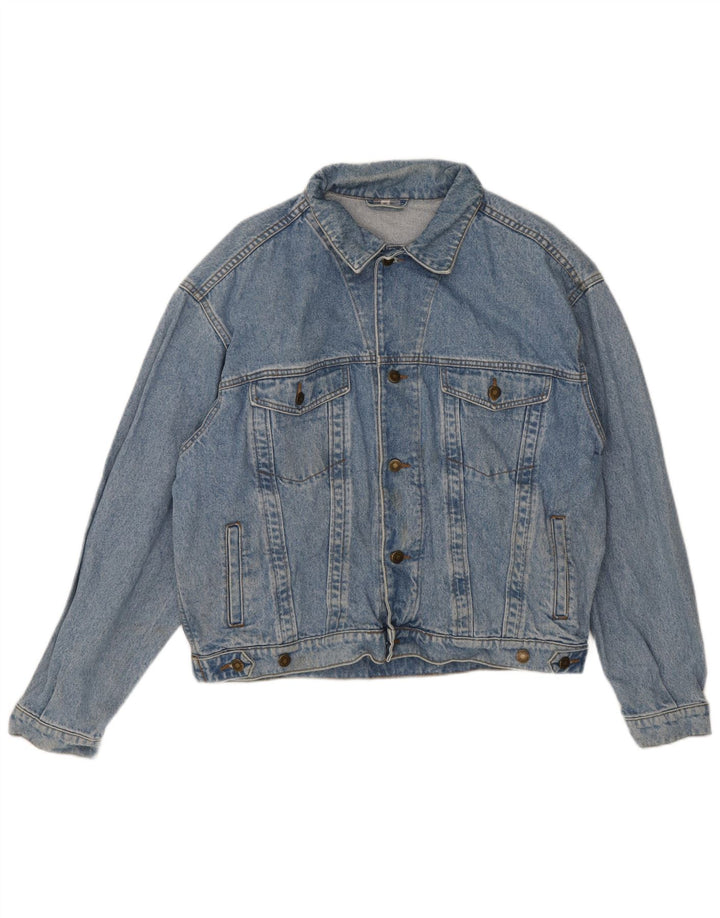 Vintage Ανδρικό Τζιν Μπουφάν UK 42 XL Μπλε