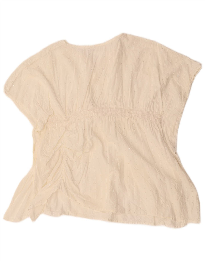 Γυναικεία μπλούζα μπλούζα ZARA τοπ UK 16 Large White