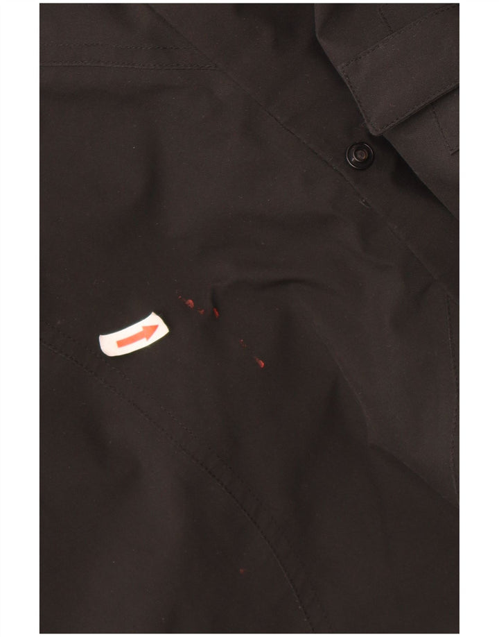 Sprayway Γυναικείο μπουφάν βροχής μεγάλου μεγέθους με κουκούλα UK 10 μικρό μαύρο πολυεστέρα