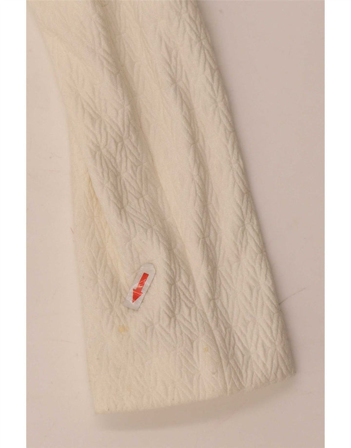 Joop Γυναικείο μπουφάν σακάκι με 2 κουμπιά EU 38 Medium Off White γεωμετρική βισκόζη