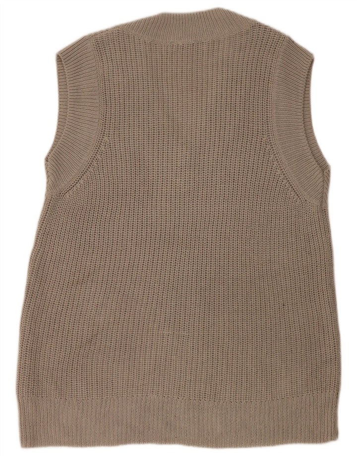 Zara ανδρικό γιλέκο Tank Top Μικρό Καφέ Ακρυλικό