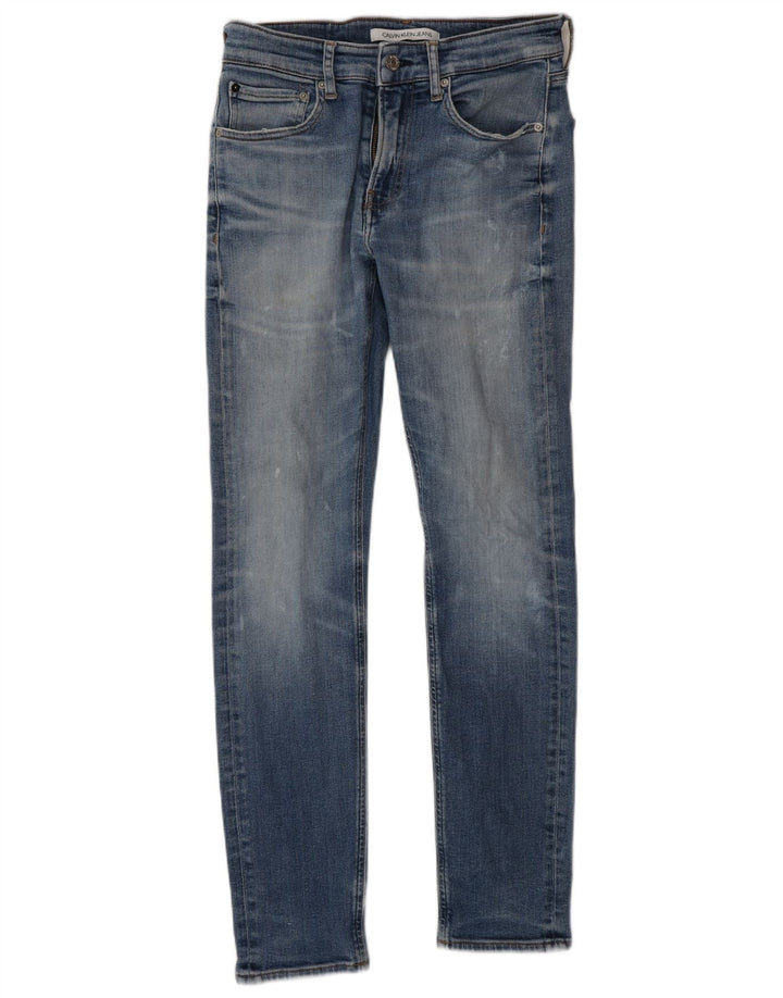 Calvin Klein Ανδρικό Skinny Jeans W29 L32 Μπλε βαμβακερό