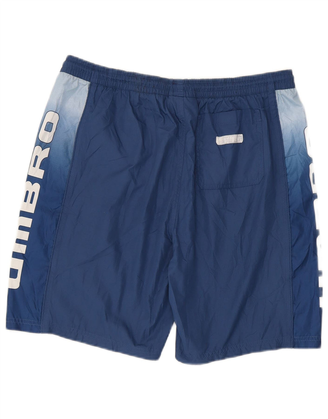 Ανδρικό γραφικό αθλητικό σορτς Umbro μεγάλο μπλε ναυτικό πολυεστέρα