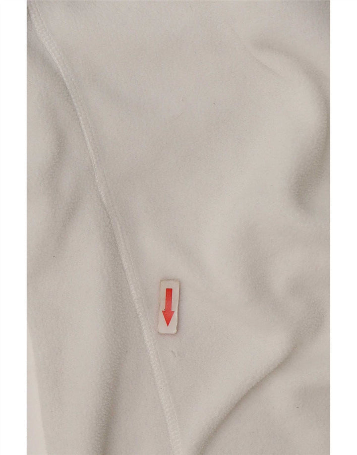 Helly Hansen Ανδρικό φερμουάρ με λαιμόκοψη φλις, μεσαίο λευκό πολυεστέρας