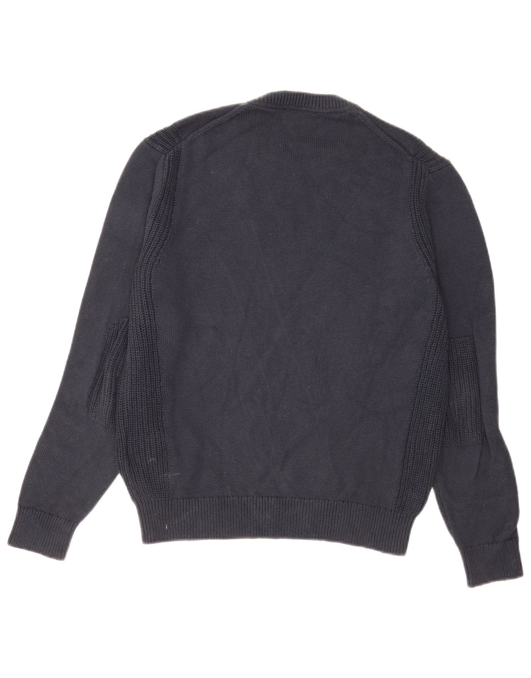Ανδρικό πουλόβερ Hackett Crew Neck Jumper Μικρό Navy Blue βαμβακερό