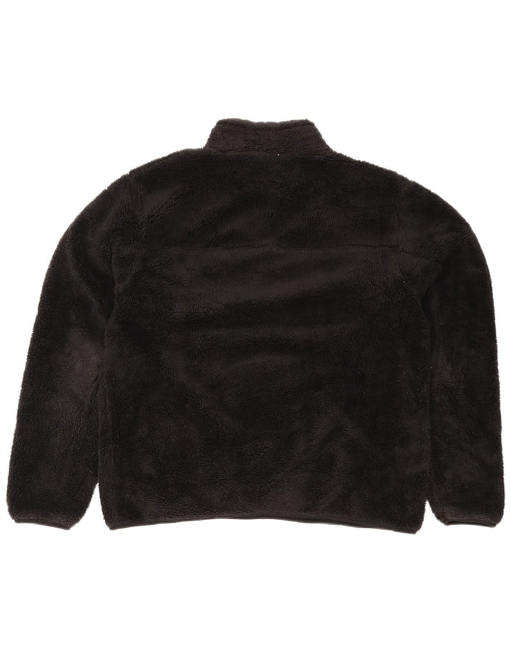 Mountain Warehouse Ανδρικό φερμουάρ Fleece Jumper XL Μαύρο πολυεστέρα