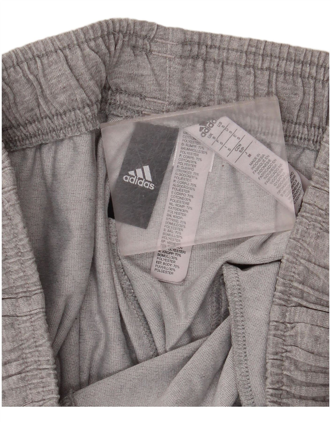 Ανδρική αθλητική φόρμα Adidas Παντελόνι Joggers Small Grey Flecked Cotton