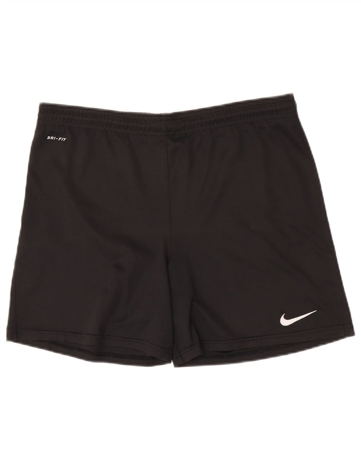 Αθλητικό σορτς Nike Boys Dri Fit 13-14 ετών XL μαύρο πολυεστέρα