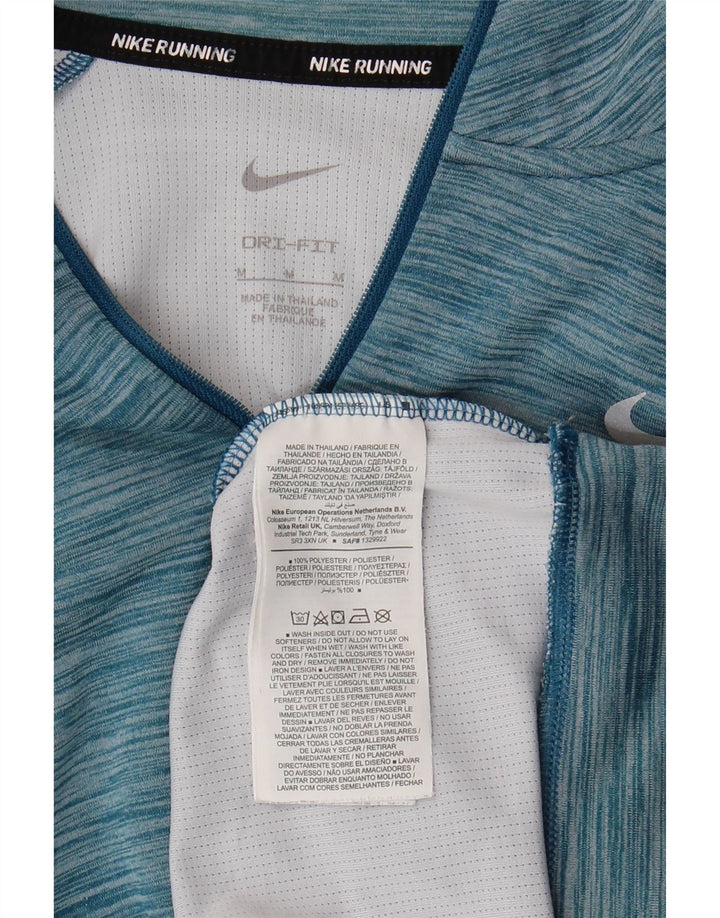 Γυναικεία φόρμα πουλόβερ NIKE Dri Fit Top 14 μεσαίου μπλε φλύκταινας