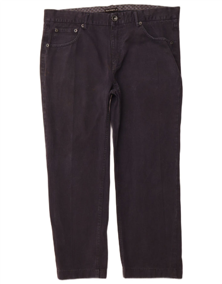 BEST COMPANY Ανδρικό ίσιο καθημερινό παντελόνι EU 54 2XL W38 L26 Navy Blue