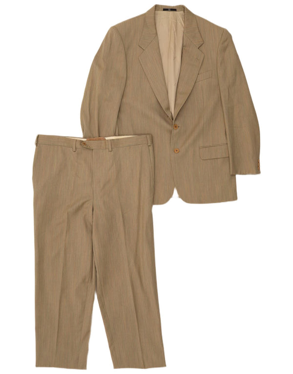 Valentino Ανδρική φόρμα 2 κουμπιών UK 42 XL W38 L28 Beige