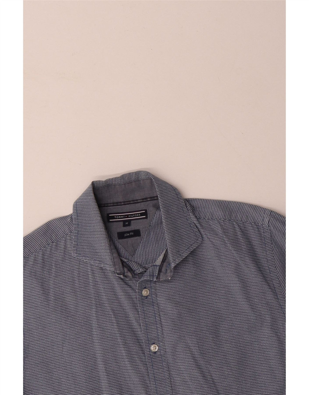 Ανδρικό πουκάμισο TOMMY BAHAMA Slim Fit, μεσαίο μπλε βαμβακερό