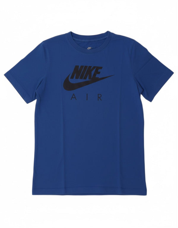 Γραφικό μπλουζάκι NIKE για αγόρια 13-14 ετών XL μπλε βαμβακερό