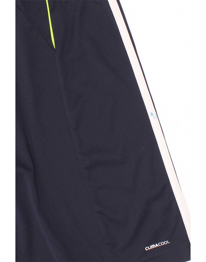 Adidas Boys Climacool αθλητικό σορτς 13-14 ετών Navy Blue Polyester