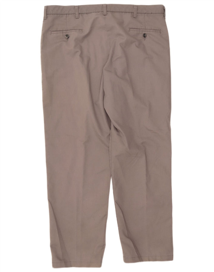 Lee Ανδρικό ίσιο κλασικό παντελόνι Chino W40 L32 Γκρι πολυεστέρας