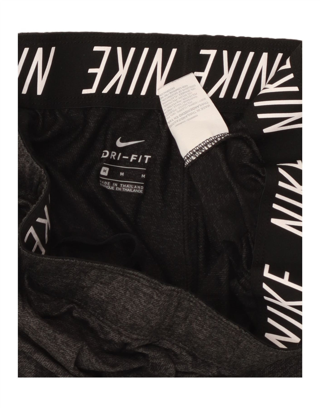 Γυναικείο αθλητικό σορτς Nike Dri Fit UK 14 από μεσαίο γκρι πολυεστέρα