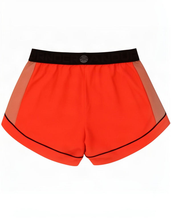 Γυναικείο γραφικό αθλητικό σορτς Under Armour UK 8 Μικρό πορτοκαλί χρώμα