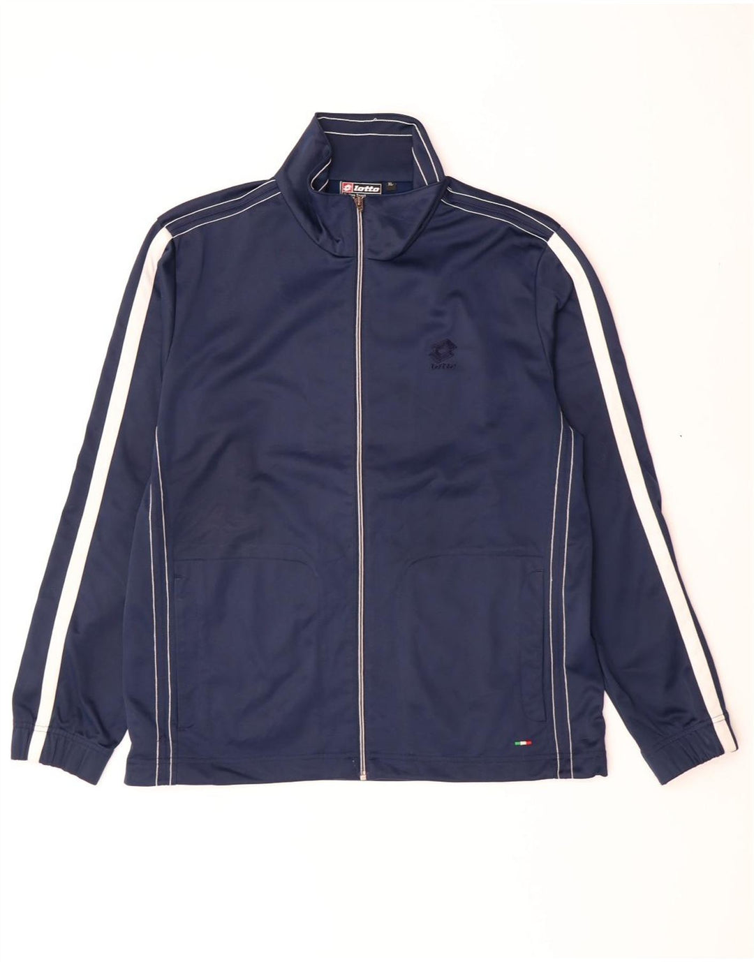 Ανδρική φόρμα Lotto Top Jacket XL Navy Blue Polyester