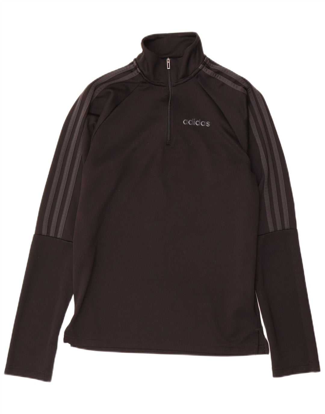 Ανδρική φόρμα πουλόβερ με φερμουάρ Aeroready ADIDAS Top Small Black