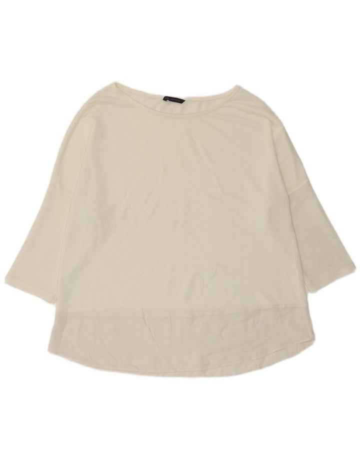 Marks & Spencer Γυναικείο τοπ 3/4 μανίκι UK 18 XL Off White