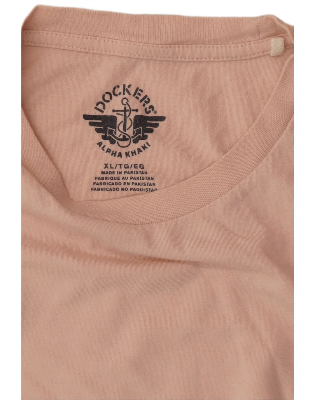 DOCKERS Ανδρικό T-Shirt Top XL Pink