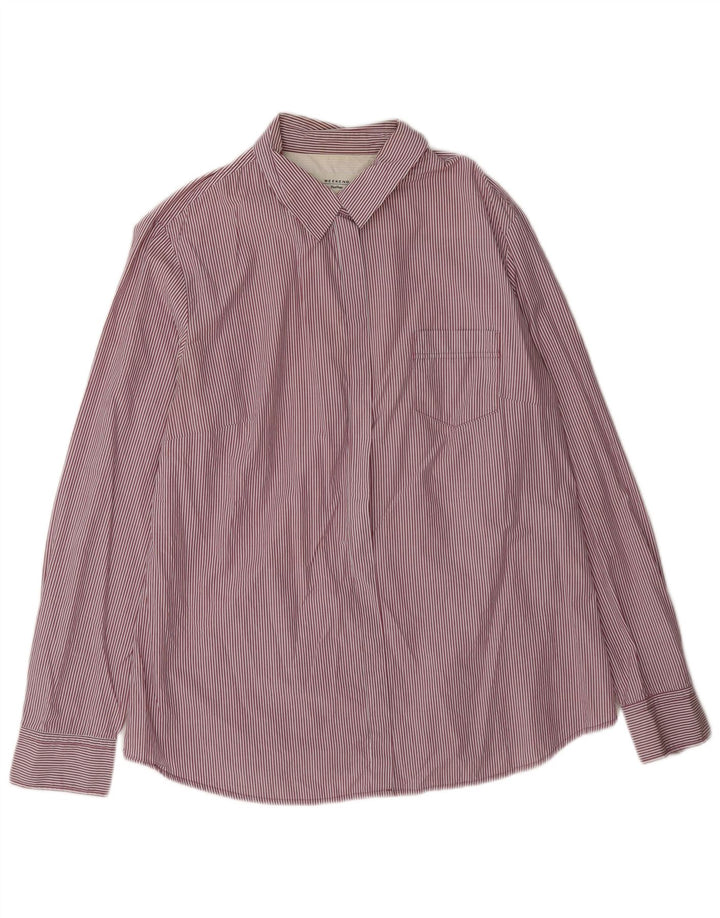 Max Mara Γυναικείο πουκάμισο Weekend UK 16 Large Pink Pinstripe