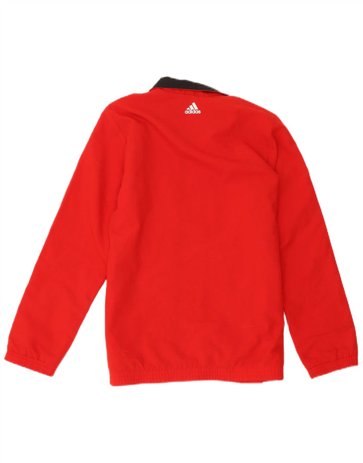 Adidas Boys Graphic αθλητική φόρμα Top Jacket 13-14 ετών Κόκκινο Πολυεστέρας