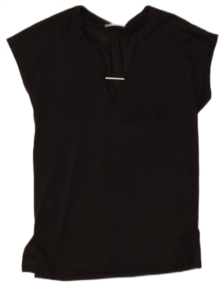Zara Γυναικεία Μπλούζα Τοπ UK 10 Small Black