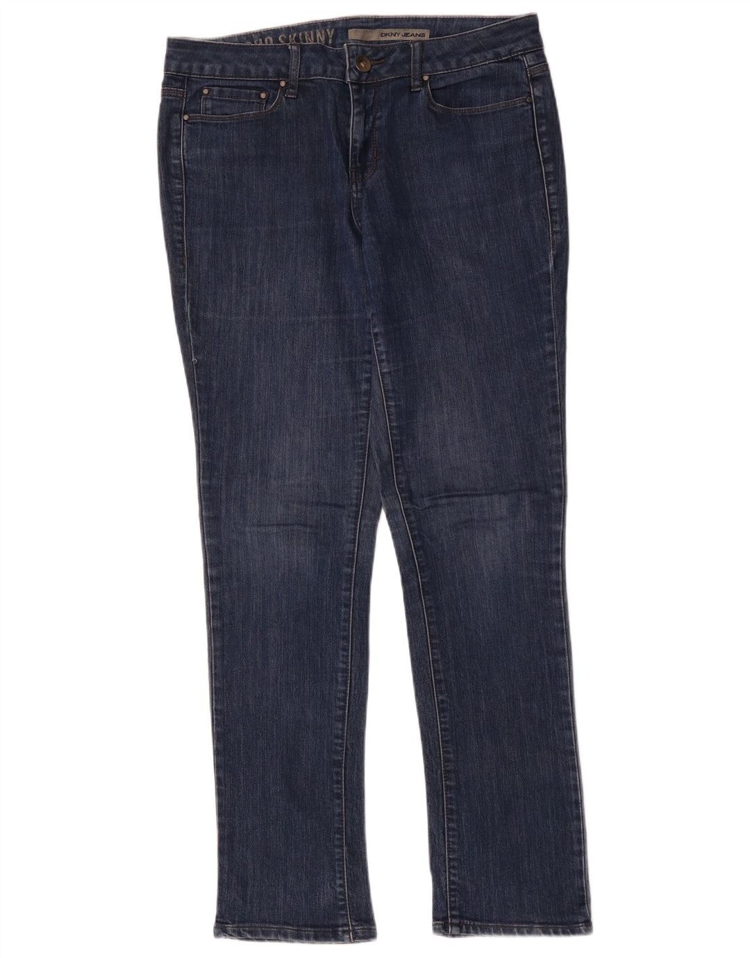 DKNY Γυναικείο Skinny Jeans US 10 Large W34 L32 Μπλε βαμβακερό