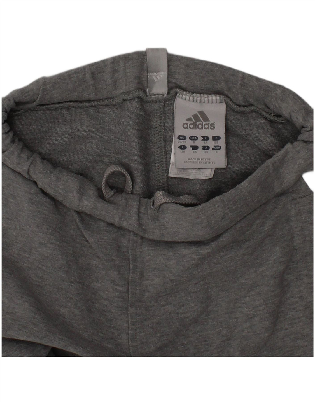 Adidas Κοριτσίστικες φόρμες παντελόνι Joggers 7-8 ετών γκρι βαμβακερό