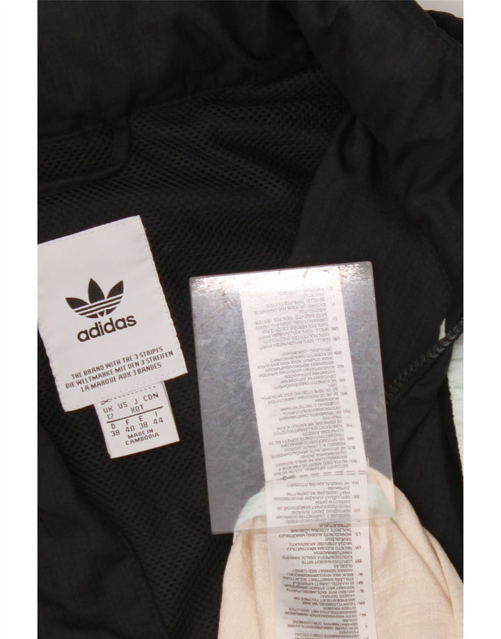 Γυναικεία αθλητική φόρμα ADIDAS Top Jacket UK 12 μεσαία πολύχρωμα μπλοκ