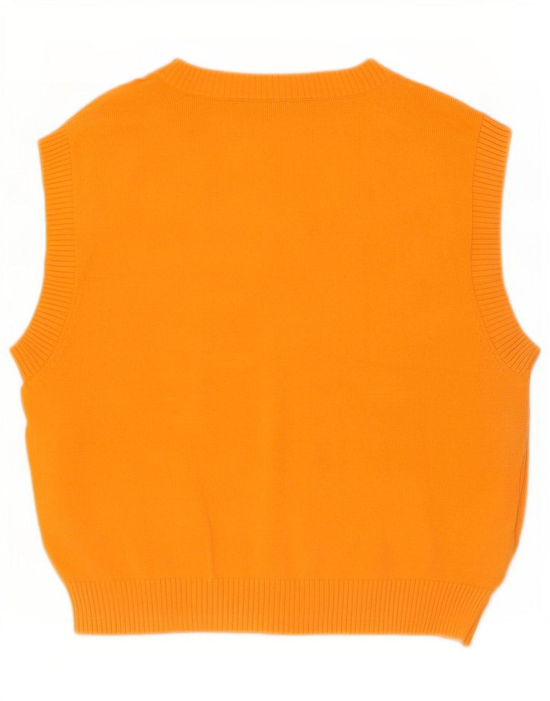 Zara Γυναικείο Γιλέκο Tank Top UK 12 Medium Orange Viscose
