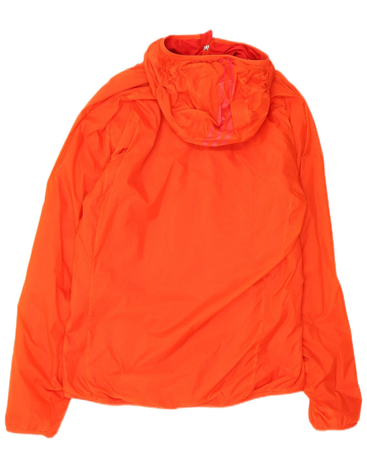 Ανδρικό αναστρέψιμο μπουφάν Adidas UK 40/42 Medium Orange Nylon