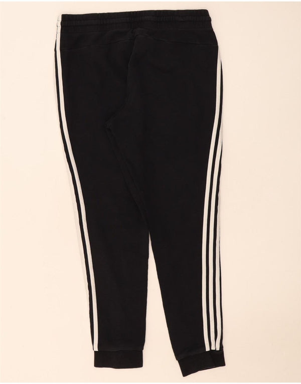 Adidas Γυναικεία φόρμα παντελόνι Joggers UK 16/18 μεγάλο μαύρο βαμβακερό