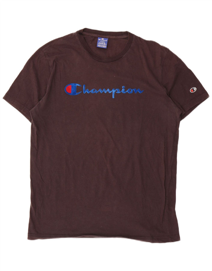 Ανδρικό T-Shirt Champion Graphic Top Large Brown