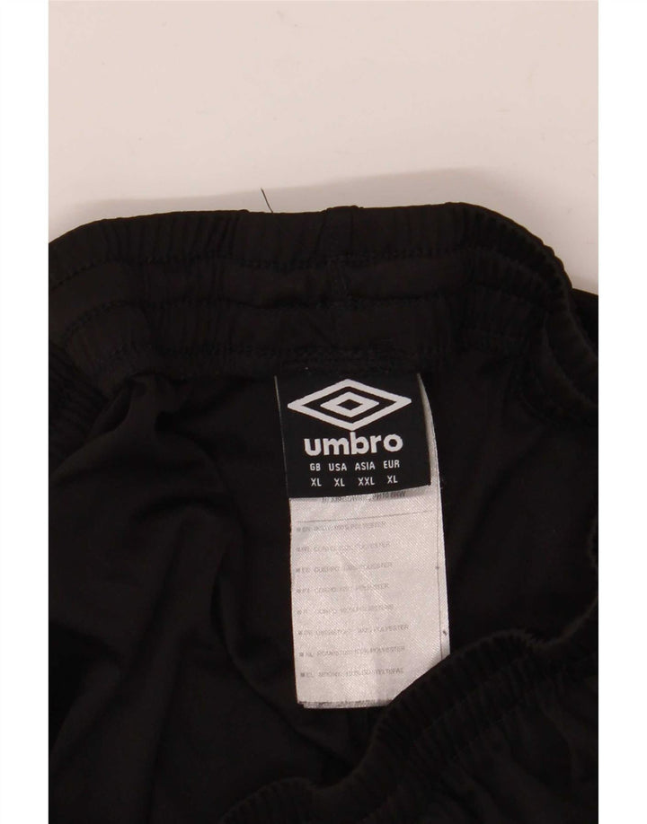 Ανδρικό αθλητικό σορτς Umbro XL μαύρο πολυεστέρα