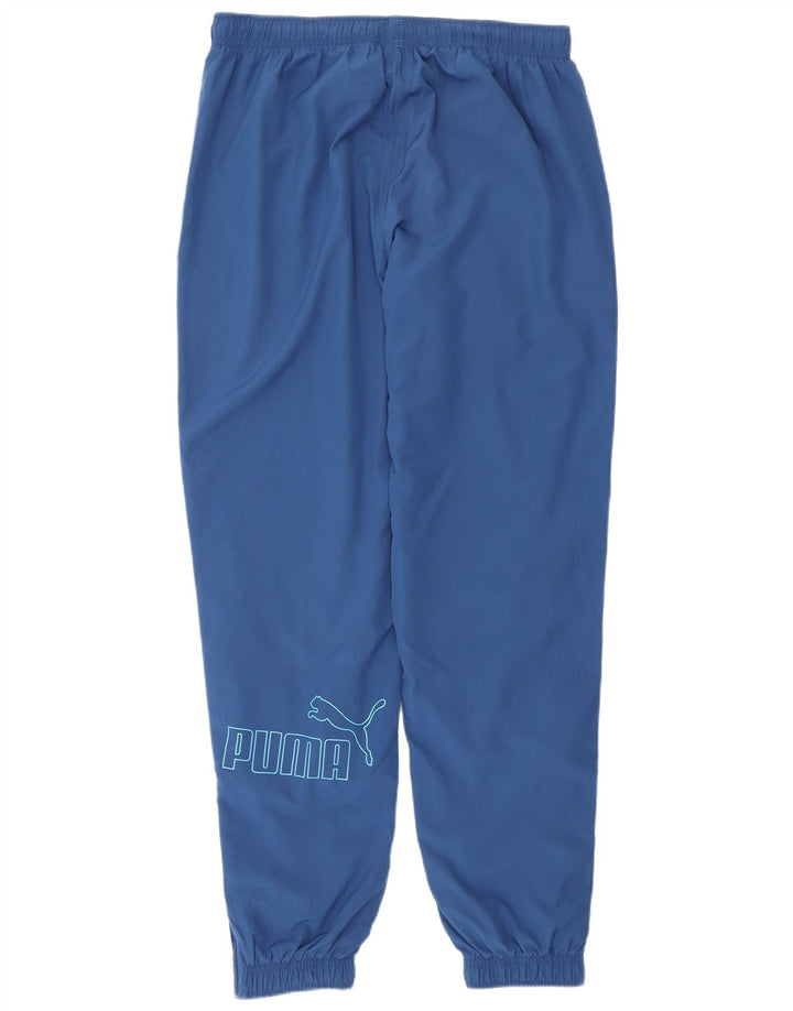 Ανδρική αθλητική φόρμα Puma Graphic Παντελόνι Joggers Μεγάλο Μπλε Πολυεστέρας