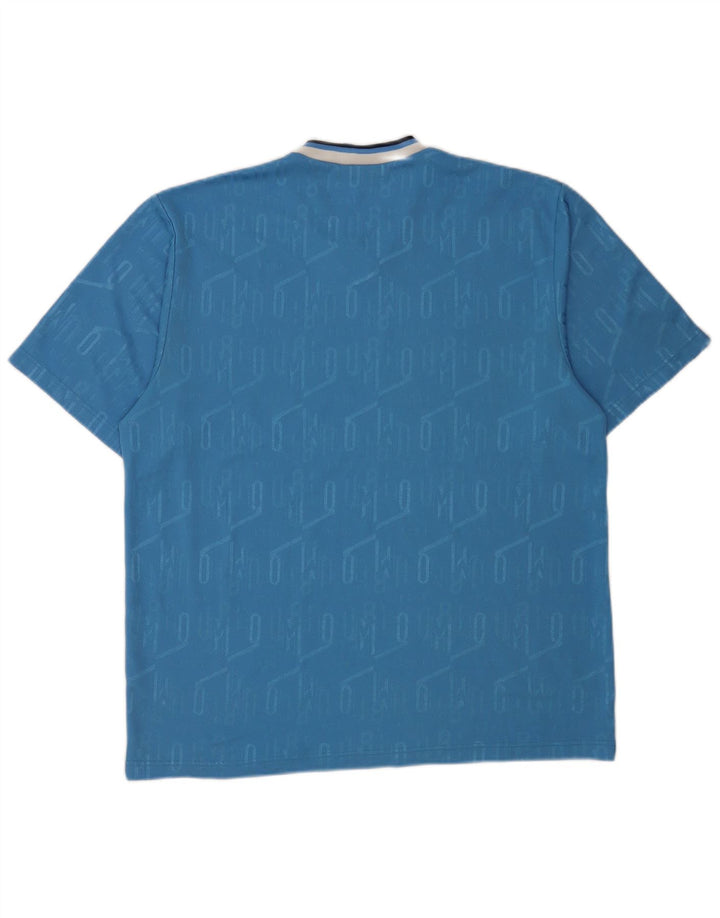 Ανδρικό T-Shirt Umbro Top XL Blue Geometric Polyester