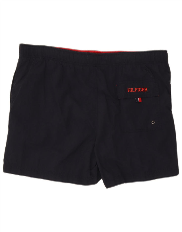 Ανδρικό σορτς κολύμβησης Tommy Hilfiger Medium Navy Blue Nylon