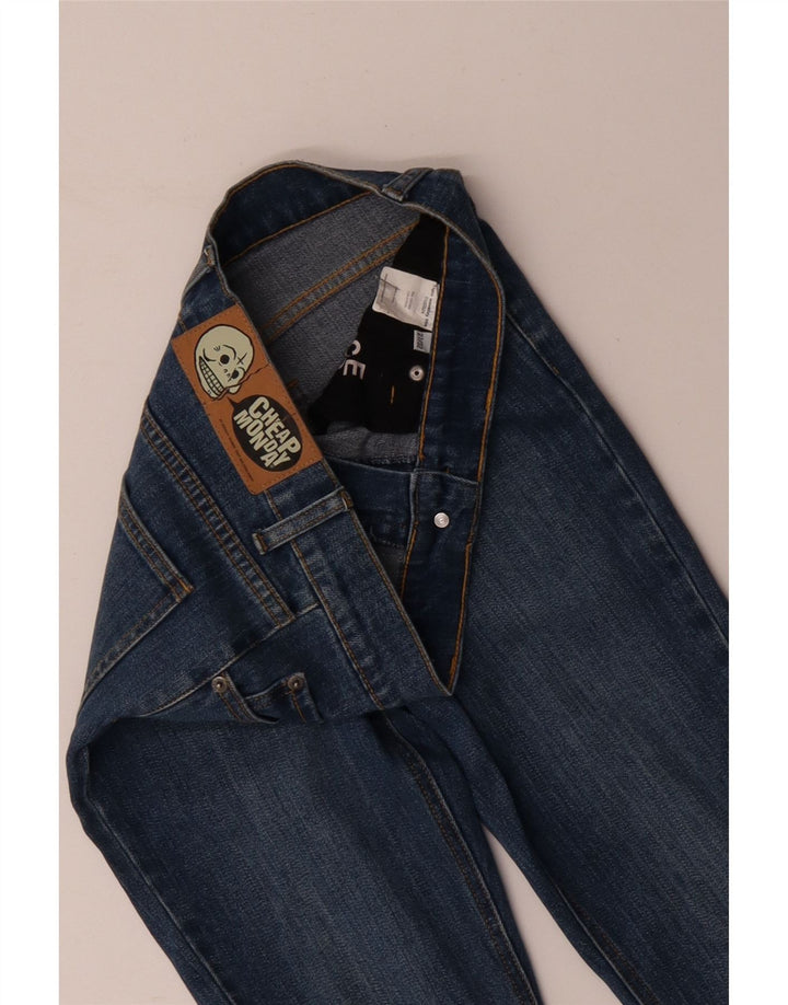 CHEAP MONDAY Γυναικείο Skinny Jeans W27 L32 Μπλε βαμβακερό