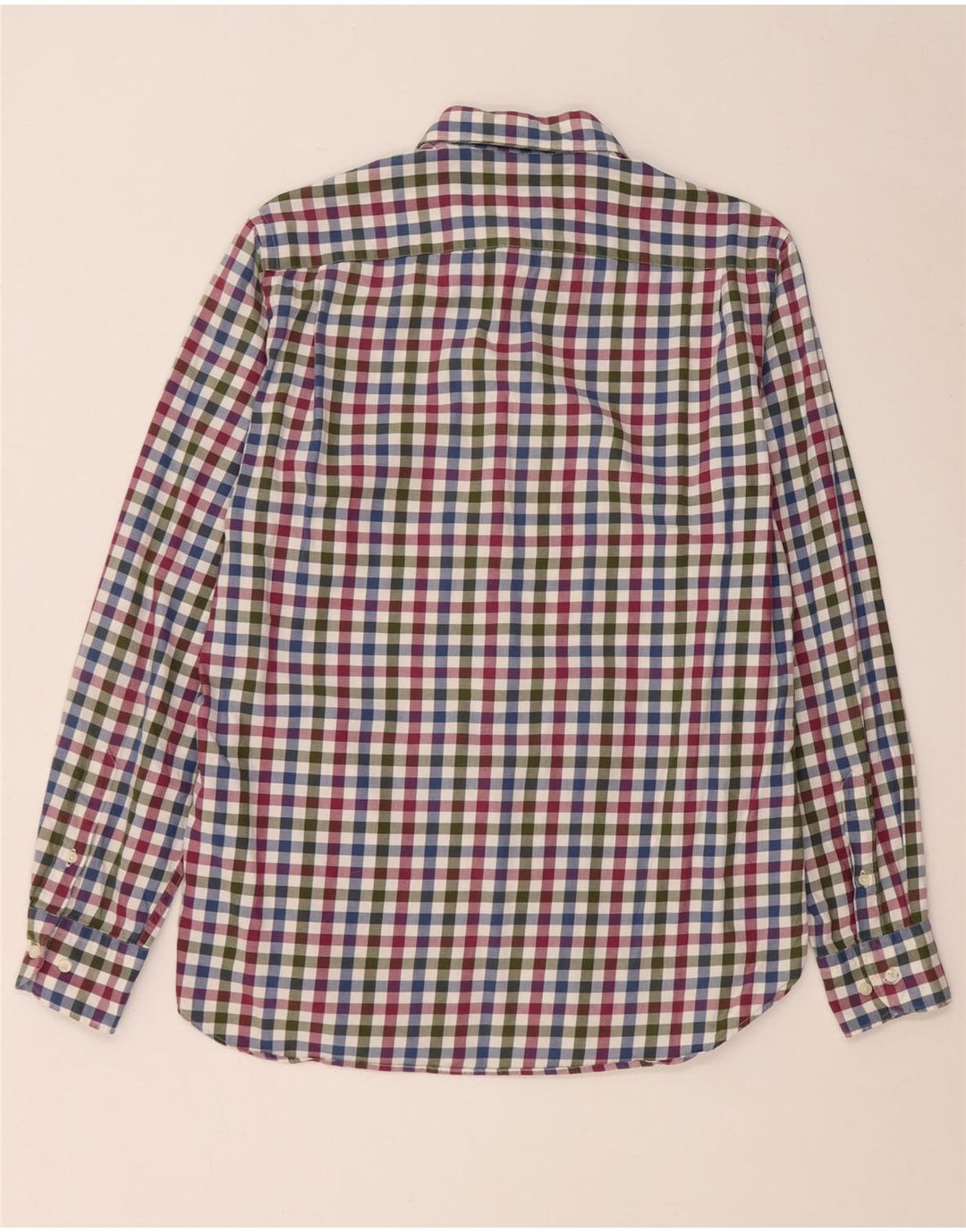Ανδρικό πουκάμισο Massimo Dutti, μεσαίο πολύχρωμο Gingham