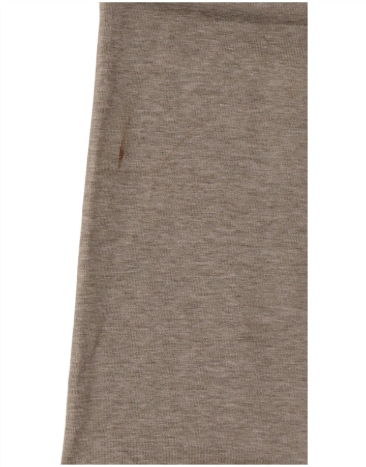 Γυναικεία γραφικά κολάν Nike Crop UK 14 Μεγάλα βαμβακερά γκρι φλύκταινα