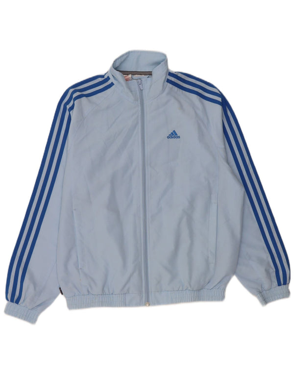 Τοπ μπουφάν Adidas Boys Tracksuit 13-14 Years Blue Polyester